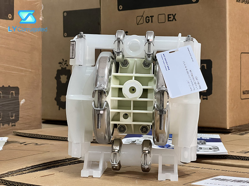 Air Operated Pneumatic Double Diaphragm Pump GT15 Chemical Resistant Plastic