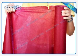 Quality Precut Roll TNT Tablecloth Supermarket Disposal Non Woven Fabric wholesale