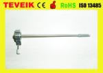 Reusable ultrasound biopsy needle guide for GE E8C ultrasound Probe