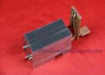Small Power Aluminum Fin 3pcs Copper Pipe Heat Sink For Projector