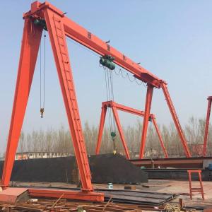 Quality Industrial 2 Ton Single Girder Gantry Lifting Equipment Q345 Steel wholesale