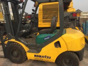 Quality Komatsu second-hand 3 ton forklift three msat wholesale