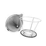 200g Stainless Steel Mesh Coffee Filter 4.5cm Reusable Pour Over Filter