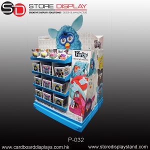 Quality Large corrugated cardboard free standing display unit (FSDU) for Children toys wholesale