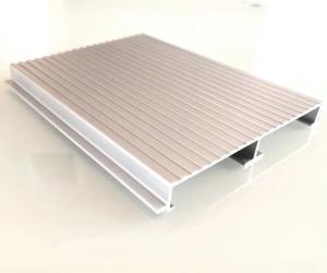 Quality High Grade Silver Anodized Extruded Aluminum Planks Decking wholesale