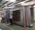 Automatic powder spraying and painting equipment assembly line