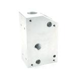OEM Hydraulic Blocks Customized CNC Machining Parts CE RoHS Specification