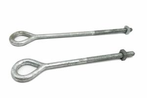 Quality 5/8&quot; X 6 ' Oval Eye Bolt Utility Pole Anchor Rod wholesale