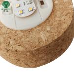 Wholesale Custom Size Natural Bulb Cork Stopper Cork Lids