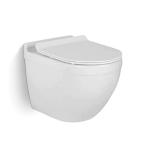 White Color Sanitary Ware Ceramic Wc One Piece Toilet Wall Hung Modern Toilet