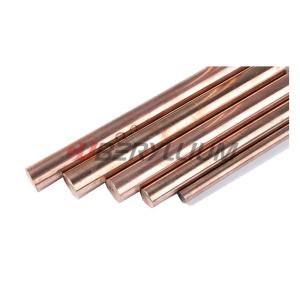 Quality C17500 CDA 175 Cobalt Beryllium Copper Round Bars Rods 12x500mm wholesale