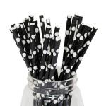 Recyclable Biodegradable Paper Drinking Straws Home Party Paper Straws