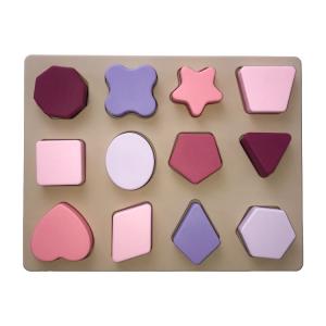 Quality Silicone Educational Toys DIY Geometry 3D Jigsaw Puzzle Customized wholesale