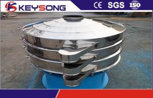 Quality Vibratory Sieve Breadcrumb Making Machine 1.5kw Stainless Steel With Round Type wholesale