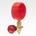 70mm 55 Bar Manifold Pressure Gauge Brass Connection Stainless Steel Pressure