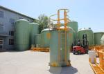 Cylindrical FRP Water Tank Chemical Resistance Wastewater Treatment Storage