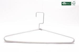 Quality Betterall Durable Common Low Price Flat Chrome Metal Shirt Hanger wholesale
