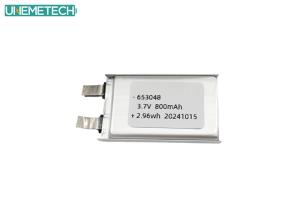 Quality 20C High Discharge Rate 3.7V 800mah Lipo Battery 653048 for RC Airplane wholesale