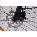 48C Off Road Electric Mountain Bike 500W Power 9Speed Freewheel