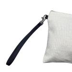 Custom Portable Blank Linen Sublimation Cosmetic Bag Pencil Bag For Sublimation