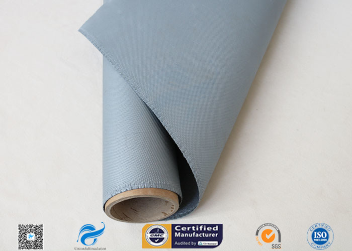 1050gsm silicone coated fiberglass cloth For Railway Engine Sparks Protection