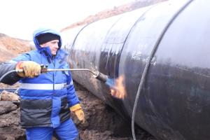 Quality Heat Shrink Sleeve Tape For 3LPE Coating Pipe Gas Pipeline wholesale