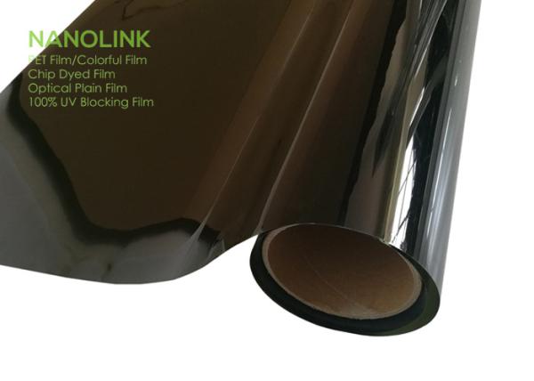 Translucent Coloured UV Protection Window Film For Car / Residential Glass For
