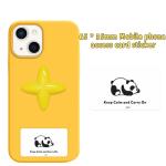 Custom Digital Business Card Mobile Phone Sticker Nfc Epoxy Sticker Flat Nfc