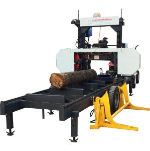 Quality Portable Log saw cutting machine ,firewood horizontal saw bandsaw mills wholesale