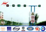 Professional Traffic Light Pole , Automatic LED Traffic Signs Road Lighting Pole