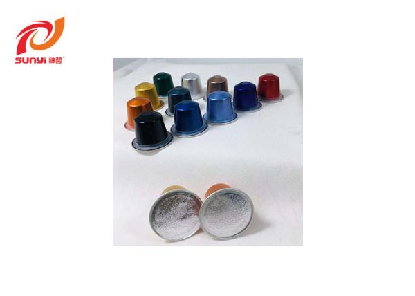 Recyclable Aluminum Compatible Nespresso Coffee Capsules / Empty Aluminum