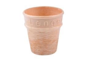 Quality Custom Logo Ice Cream Sugar Cone / Waffle Cone Cups OEM / ODM Services wholesale