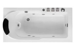 Quality Massage Acrylic Whirlpool Bathtub M1229-16 Alkali Free 3C Certificate wholesale