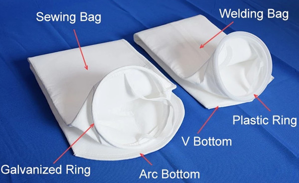 Nylon PE PP Oil Removing Liquid Filter Bag 0.25 - 100 M3/H Capacity Good Tensile Strength