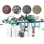 120L-220L Refrigerator Recycling Line Scrap Refrigerator Shredding Crushing