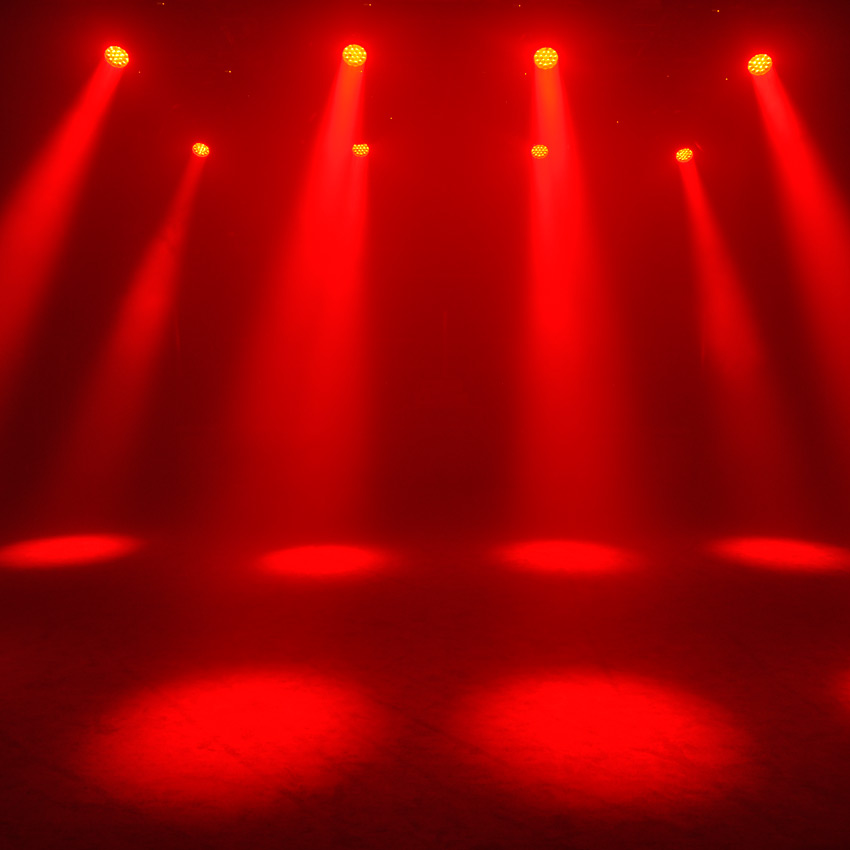 50000 Hours Working Time Wash Zoom 250W RGBW Zoom Moving Light for Events and Parties