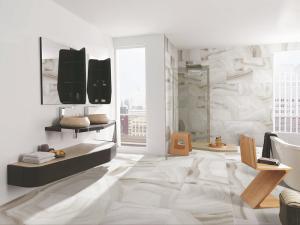 Quality Basement Floors Modern Porcelain Tile Agate Beige Color Acid Resistant 600x600mm Size Beige Color wholesale