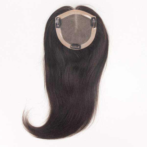 Natural Real Virgin Remy Ladies Women'S Toupee Wigs Human Hair Replacement