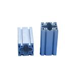 Black V Slot Aluminium Extrusion 6061 6063 Industrial Aluminum Profiles
