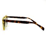AS089 Round Eye Sunglasses With Acetate Frame CR 39 Lenses 100% UV Protection