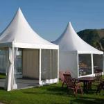Outdoor 5x5 Pagoda Trade Show Tent UV Resistant Party Canopy Marquee