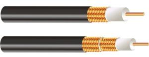 Quality UL Standard CATV Coaxial Cable, RG540 75 ohm Cable With Bare Copper Inner Conductor wholesale