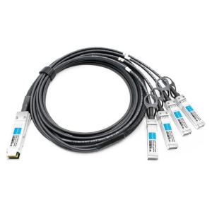 Quality Intel X4DACBL5 Compatible 5m (16ft) 40G QSFP+ to Four 10G SFP+ Copper Direct Attach Breakout Cable wholesale