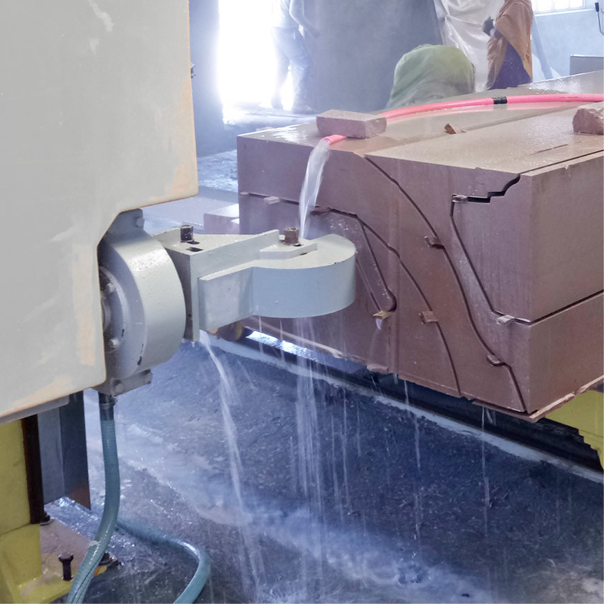 Wire Saw Machine For Stone Profiling