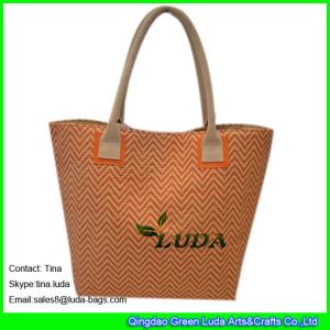 Quality LUDA wholesale designer handbags fashion paper straw handbags wholesale