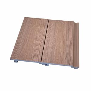 Quality 20*155mm Waterproof Wpc Cladding Composite Siding Boards Decorativo Wpc Wall Panel Outdoor wholesale