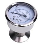 YNTP-60BFZ 1.6 Bar Stainless Steel Pressure Gauge 65mm Pointer Pressure Gauge