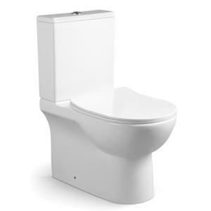 Quality Diamond Grade Floor Ceramic Two Piece Toilet Bowl Elongated for Bathroom wholesale