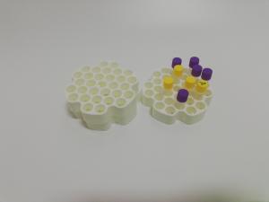 Quality 12*1ml and 2ml Vial Cell Freezing Box , Removable Cryogenic Cell Container OEM wholesale