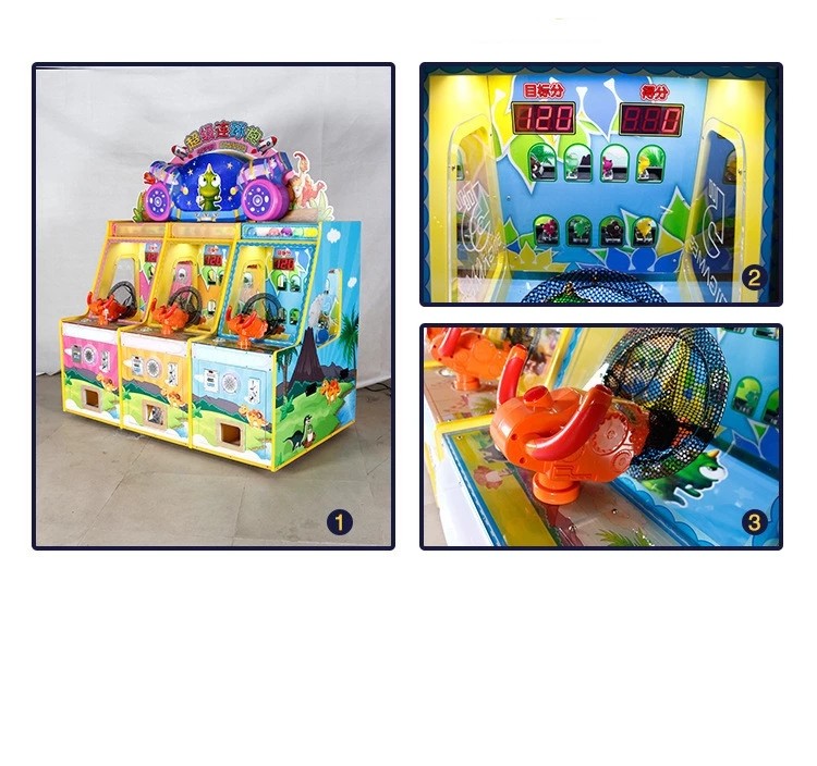 RoSh Kids Ball Shooting Redemption Arcade Machines Coin Pusher 200KG